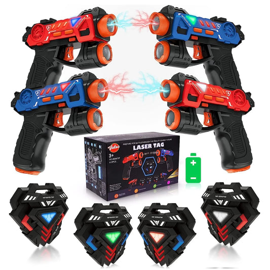 VATOS Laser Tag Game Toys Indoor Outdoor Group Activity Fun Toy Gift for Children Age 4 5 6 7 Boys Girls