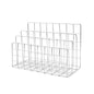 Ins Minimalist Iron Desktop Storage Rack Organizer Table Organizing Rack Document Book Rack Desk Multi-functional Storage Rack