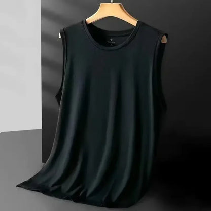 Men's Ice Silk Mesh Tank Tops Gym Stringer Transparent Bodybuilding Sleeveless Shirt Fitness Vest Male mesh Muscle Singlets