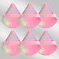 6 Pcs New Triangular Sponge Puffs with a Soft Skin Friendly and Delicate Makeup Feel Suitable for Home or Travel Use