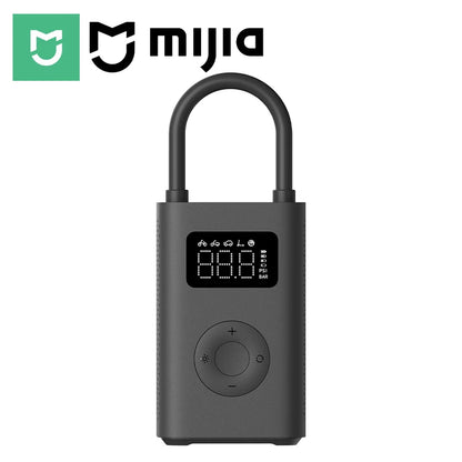 MIJIA 100% Original Portable Air Compressor 2,150psi,Preset Pressure Stop When Full,Air Pump,6 Mode,Lightweight Electric