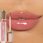 Mirror Pearl Lip Gloss Waterproof Long Lasting Moisturizing Lipstick Shine Glitter Lip Glaze Women Non Stick Cup Lip Tint Makeup