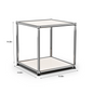 Modern Modular Metal Storage Cabinet Freestanding Sideboard Display Organizer For Living Room Bedroom Entryway Home Furniture