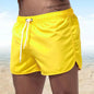 2025 New Summer Men's Swimwear Shorts Brand Beachwear Sexy Swim Trunks Men Swimsuit Low Waist Breathable Beach Wear Surf