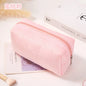 New cute plush cosmetic bag, travel skin care product storage bag, high-looking female mobile phone large capacity storage bag